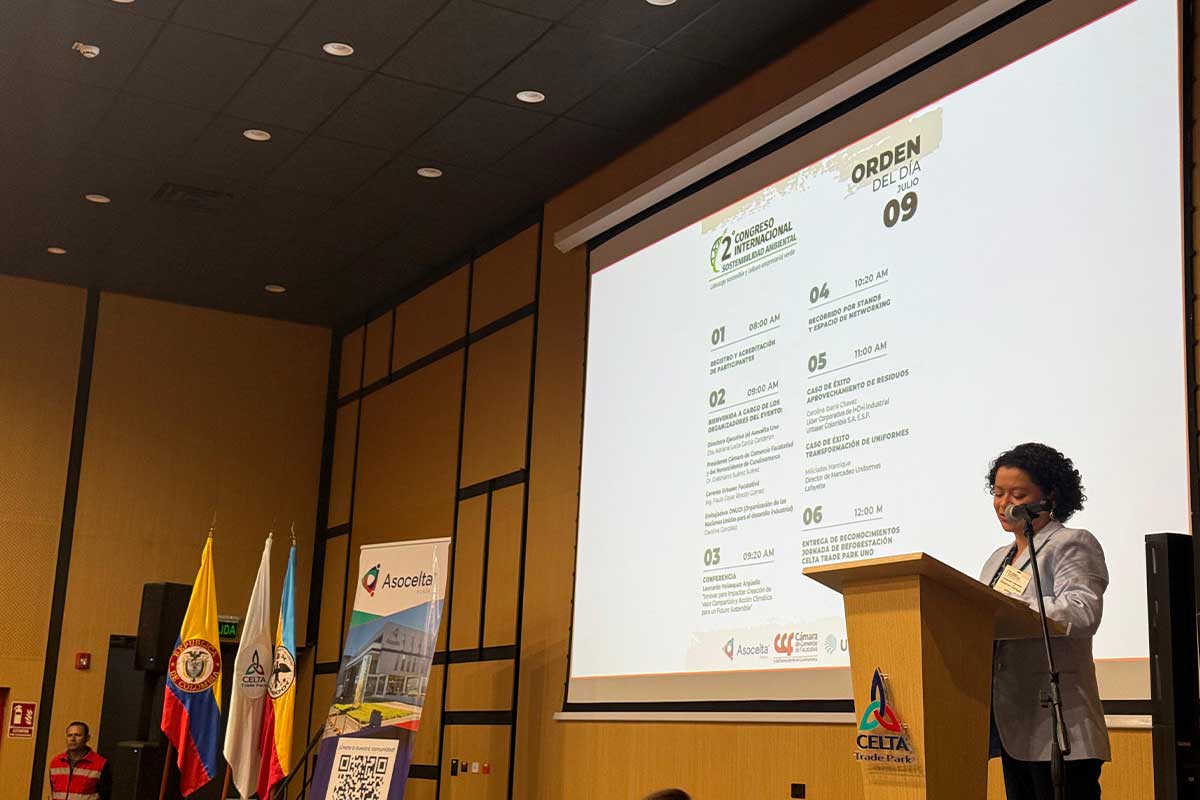 Congreso de Sostenibilidad: ONUDI y PEI en Colombia
