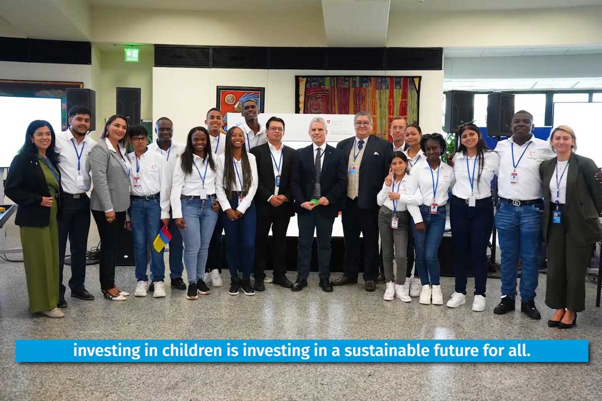 Niñez del Norte del Cauca presenta en la ONU la experiencia del LAB ZFC 4.0 Niñez del Norte del Cauca presenta en la ONU la experiencia del LAB ZFC 4.0